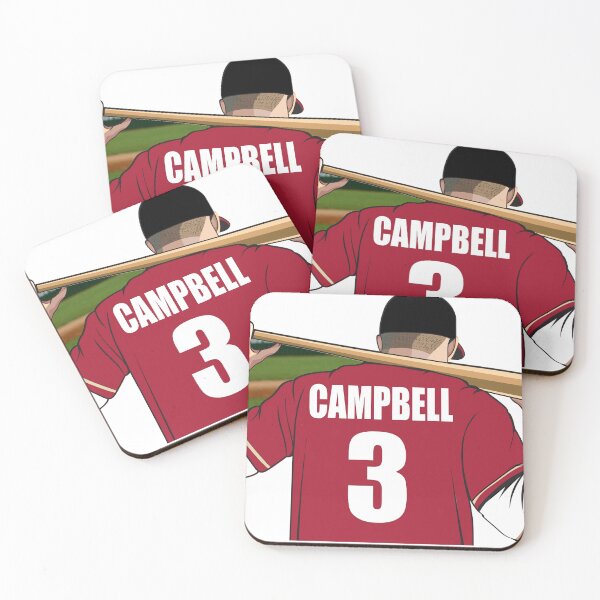Item preview, Campbell Baseball Number 3 designed and sold by stinkylockers.