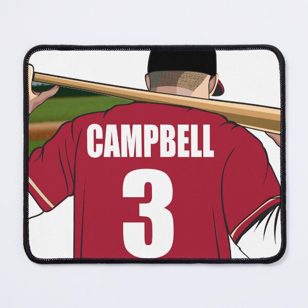 Item preview, Campbell Baseball Number 3 designed and sold by stinkylockers.