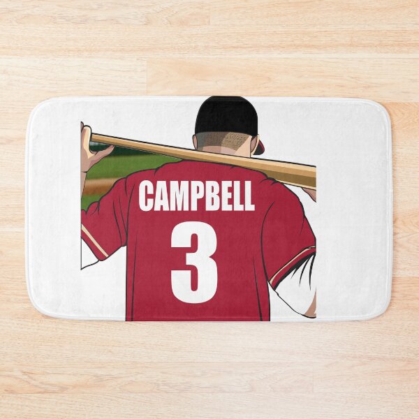 Item preview, Campbell Baseball Number 3 designed and sold by stinkylockers.