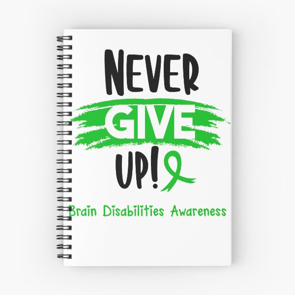 Item preview, Brain Disabilities Warrior - Brain Disabilities Awareness - Never Give Up! designed and sold by Robbsyn.