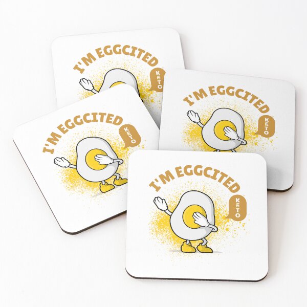 Item preview, I am eggcited. Keto designed and sold by UnstoppableShpy.