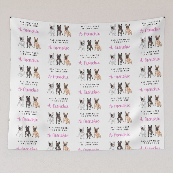 Item preview, All you need is love and Frenchie designed and sold by jadielouuk.
