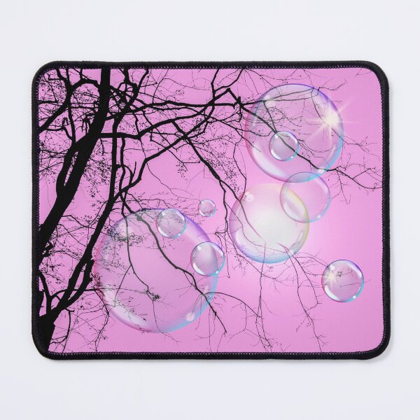 Item preview, Twilight Sky...This is a pretty pink twilight sky with added translucent bubbles designed and sold by Wonder & Whimsy.