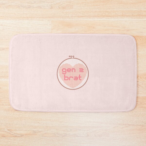 Item preview, Pink Embroidery Gen Z Brat Hoop designed and sold by Pink Ribbon.