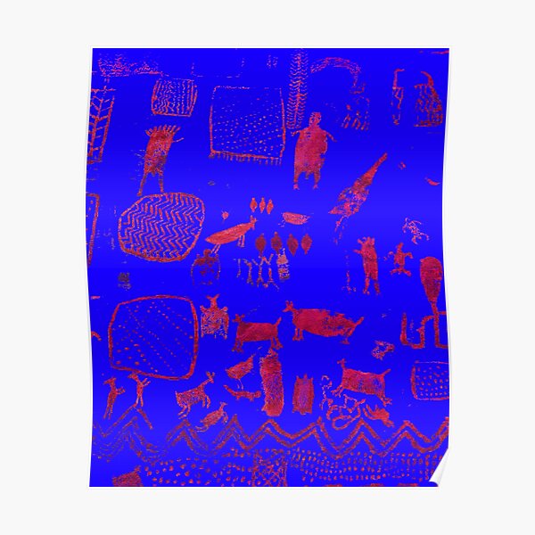 "Ancient cave art G71N190001" Poster for Sale by Gio71Nico19 Redbubble