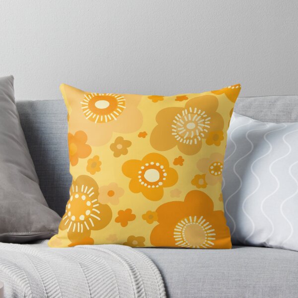 Item preview, Groovy 70s Retro Vintage Floral Pattern  designed and sold by DesertAloha.