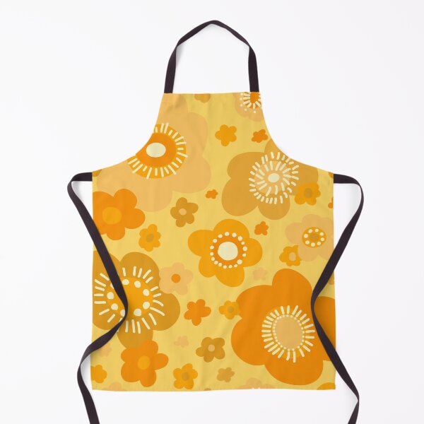 Item preview, Groovy 70s Retro Vintage Floral Pattern designed and sold by DesertAloha.