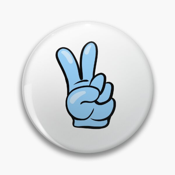 Item preview, Blue Peace Sign Glove designed and sold by Toshi and Co..