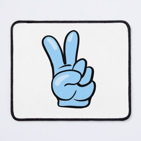 Item preview, Blue Peace Sign Glove designed and sold by Toshi and Co..