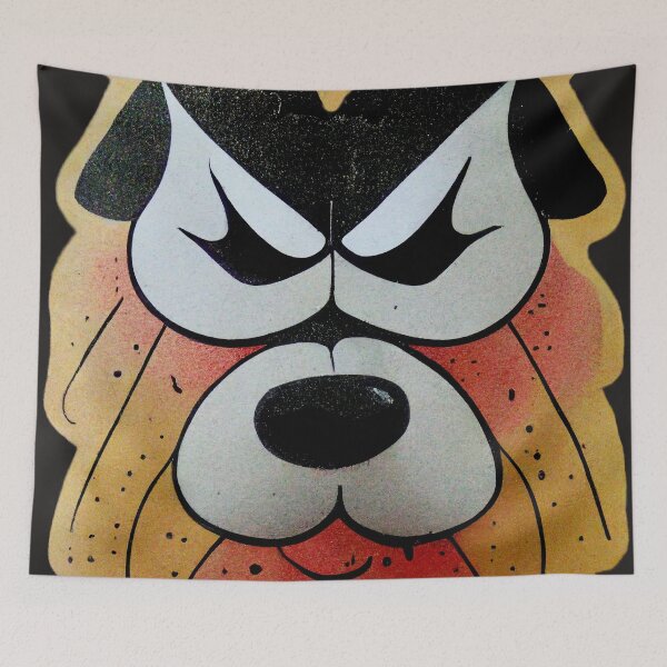 Item preview, Weird Dog Demon, cute, Occult Retro Surrealism designed and sold by MoreMachine.