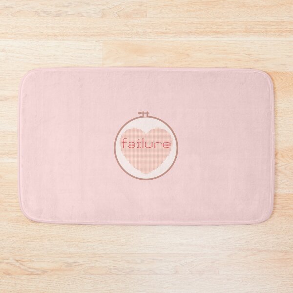 Item preview, Failure Embroidery Hoop in Pink designed and sold by Pink Ribbon.