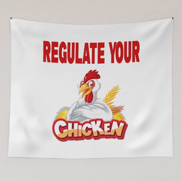 Item preview, Regulate Your Chicken Rooster Reproductive Rights Feminist designed and sold by DerexPro.