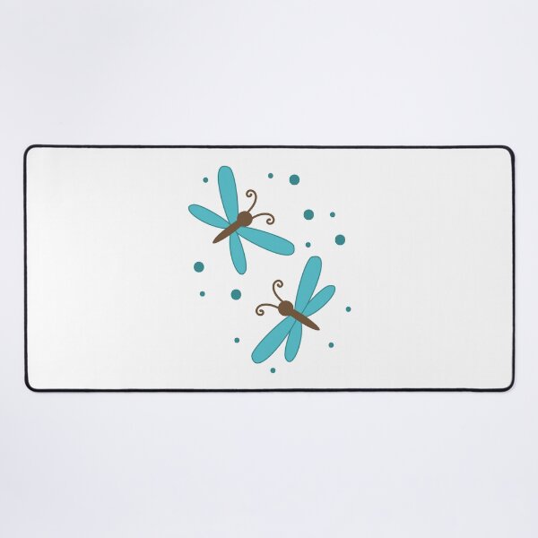 Item preview, Aqua coloured Dragon flies designed and sold by jazzydevil.