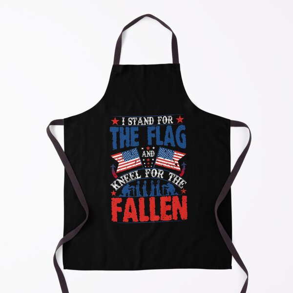 Item preview, I Stand For The Flag And Kneel For The Fallen designed and sold by WoodburyLake.
