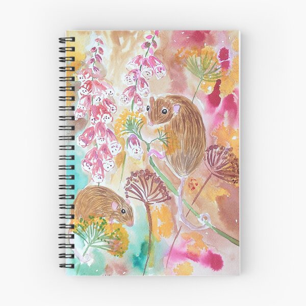 Item preview, Mice among foxglove designed and sold by Casimirasart.