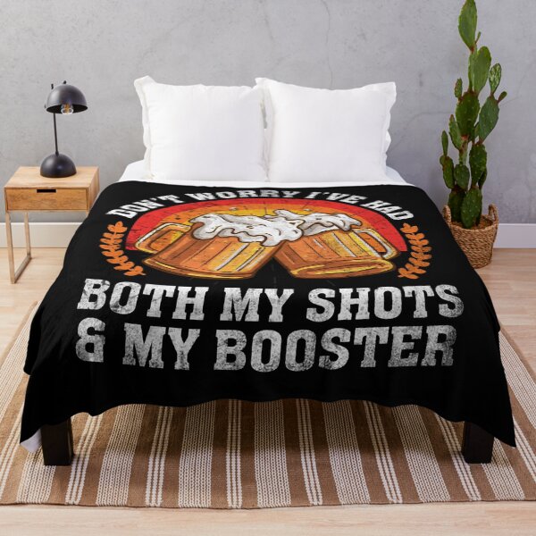 Item preview, Don't worry I've had both my shots and booster Funny Vintage Vaccine designed and sold by Creativy.