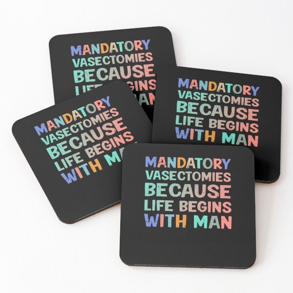 Item preview, Mandatory Vasectomies Because Life Begins With Man designed and sold by JawadBaali.