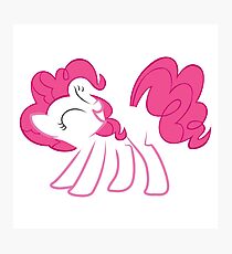 Pinkie Pie Fun Photographic Print