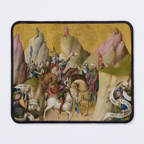 Item preview, The Meeting of the Three Kings | Master of the St. Bartholomew Altarpiece | 1479 Renaissance Gospel Biblical Art designed and sold by CJET.