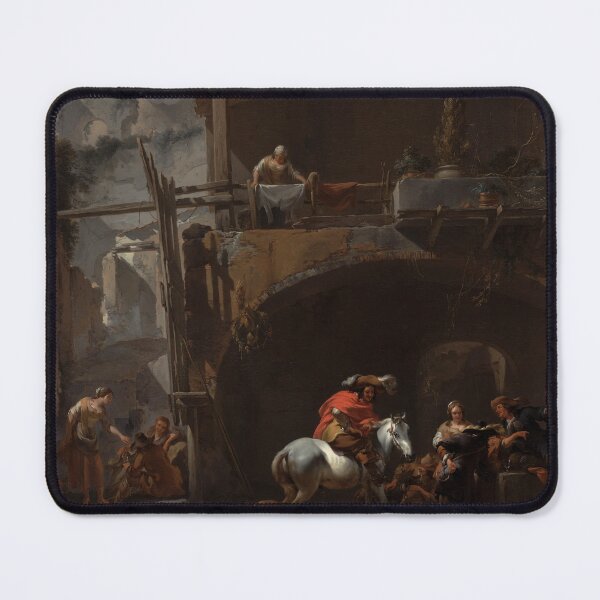 Artikelvorschau, Die Rückkehr von der Jagd | Nicolaes Berchem | 1660 Renaissance-Kunst entworfen und verkauft von CJET.