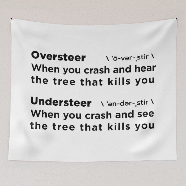 Item preview, Oversteer and Understeer funny definition - Black designed and sold by F440.