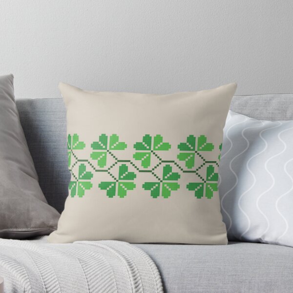Item preview, Striped Retro Shamrock designed and sold by Bikki.