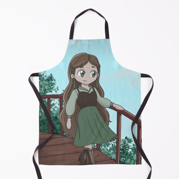 Item preview, Beautiful Chibi Woman on a Bridge designed and sold by kabocha-chan.