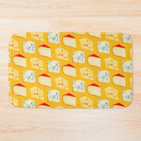 Item preview, Cheese Pattern - Yellow designed and sold by Kelly  Gilleran.