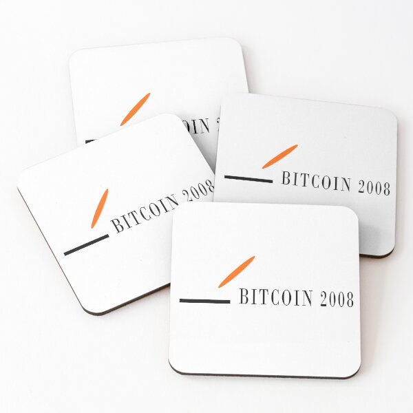 Item preview, Bitcoin 2008 -  Clothing, Home, Gifts and Personal - Black Print - VBK - VisionsByKaren designed and sold by VisionsByKaren.