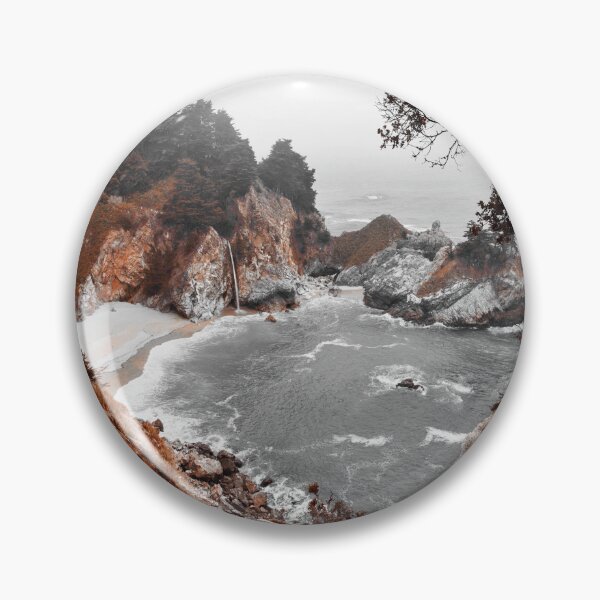 Item preview, Beautiful Big Sur Photography - Grey Water designed and sold by Tjokko-chan.