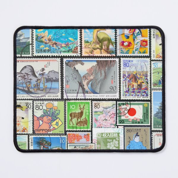 Item preview, Japan Stamp Collage  designed and sold by 2AGoodHome.