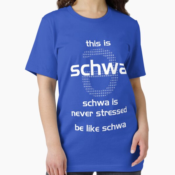 Item preview, schwa is never stressed designed and sold by Tivilyn.