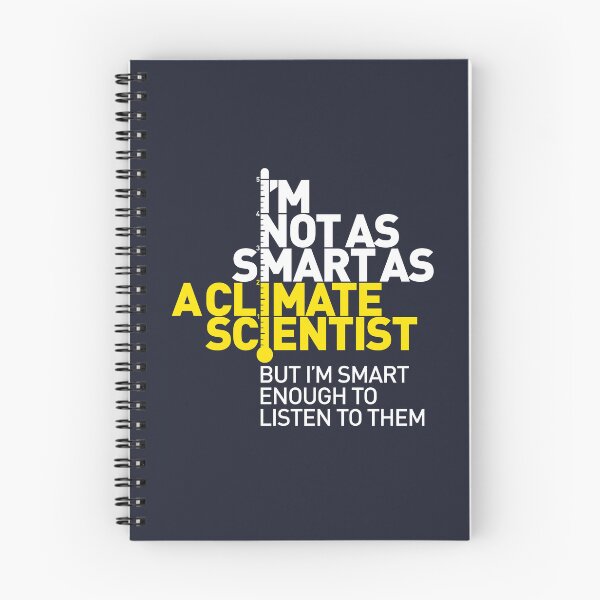 Item preview, I'm Not As Smart as a Climate Scientist... – Yellow Type (Reversed) designed and sold by Jarren Nylund.