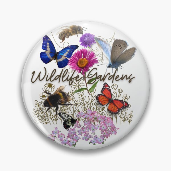 Item preview, Wildlife Gardens Pollinator Colorful Eco-Friendly Design designed and sold by EarthArtDesigns.
