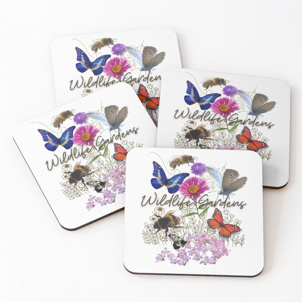 Item preview, Wildlife Gardens Pollinator Colorful Eco-Friendly Design designed and sold by EarthArtDesigns.