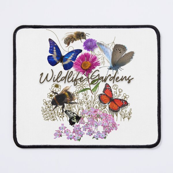 Item preview, Wildlife Gardens Pollinator Colorful Eco-Friendly Design designed and sold by EarthArtDesigns.