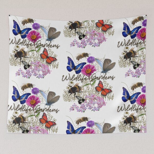 Item preview, Wildlife Gardens Pollinator Colorful Eco-Friendly Design designed and sold by EarthArtDesigns.