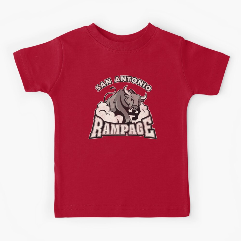 San Antonio Rampage Retro Defunct Ice Hockey Kids T-Shirt for
