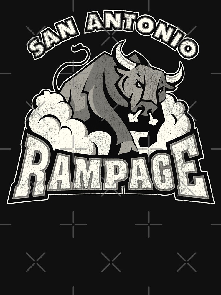 San Antonio Rampage Retro Defunct Ice Hockey Poster for Sale by  TheBenchwarmer
