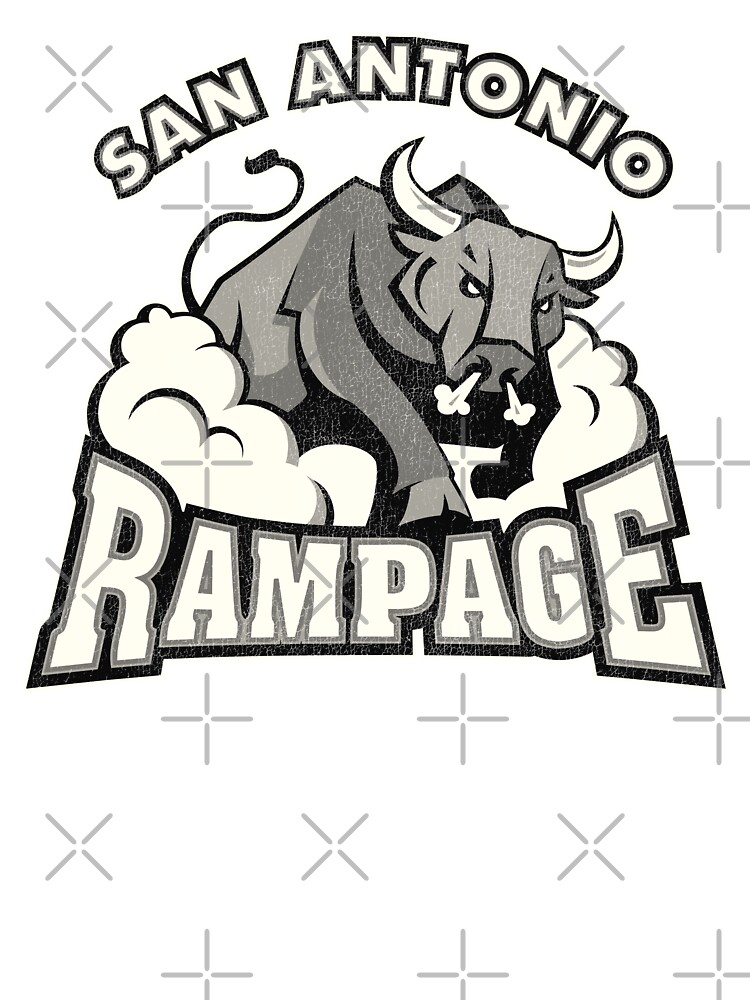 San Antonio Rampage Retro Defunct Ice Hockey Kids T-Shirt for