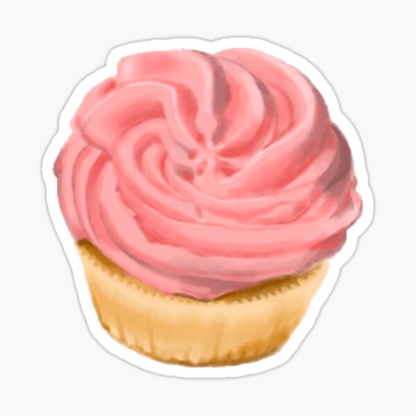 Cupcake Sticker