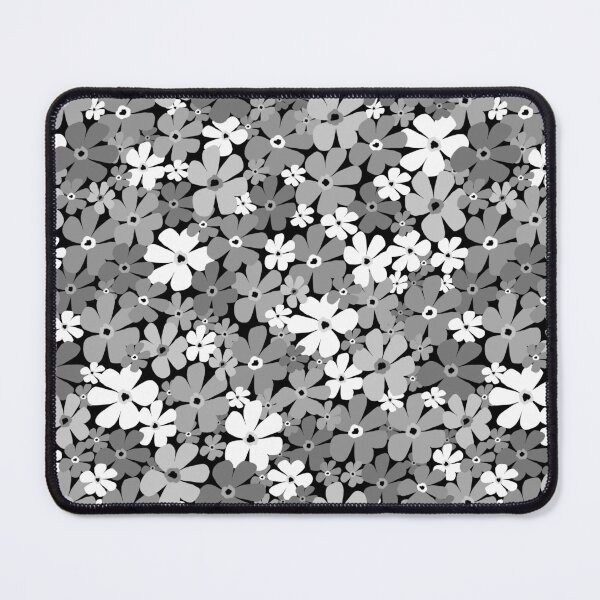 Item preview, Groovy Daisies - Black White designed and sold by KBurnsArt.