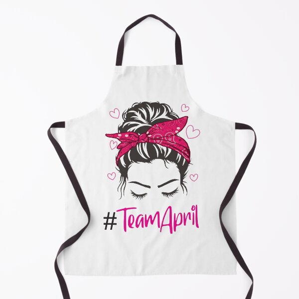 Item preview, Team April with Pink Bow designed and sold by ittybittyowl.