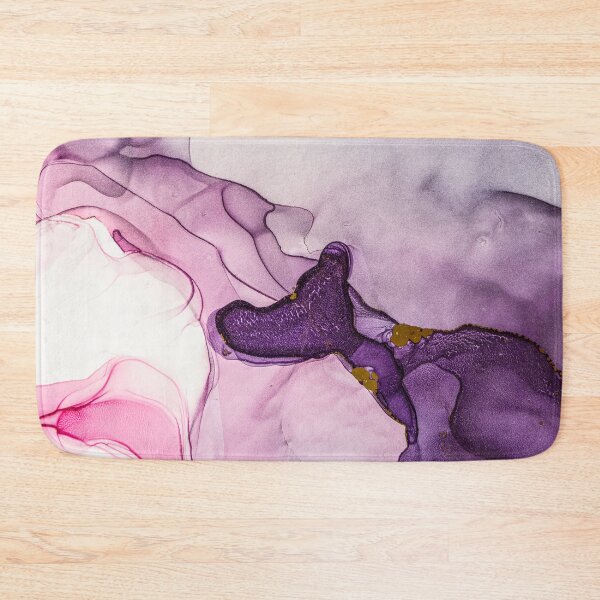 Item preview, Pink Purple And Payne's Grey Flowing Abstract Painting, Modern Blush And Payne's Grey Flowing Abstract Feminine Art, Purple And Payne's Grey Watercolor, Ink Digital Watercolor Blush Purple Abstract designed and sold by Trendymotion.