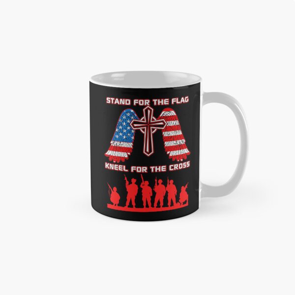 Item preview, I Stand For The Flag And Kneel For The Fallen designed and sold by WoodburyLake.