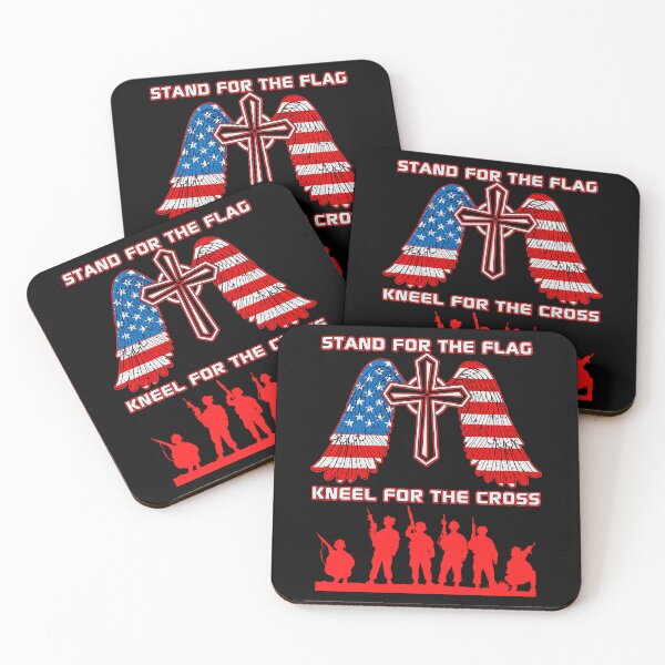Item preview, I Stand For The Flag And Kneel For The Fallen designed and sold by WoodburyLake.