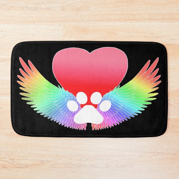 Item preview, Rainbow Bridge Guardian Angel Pawprint  designed and sold by Deborah Camp.