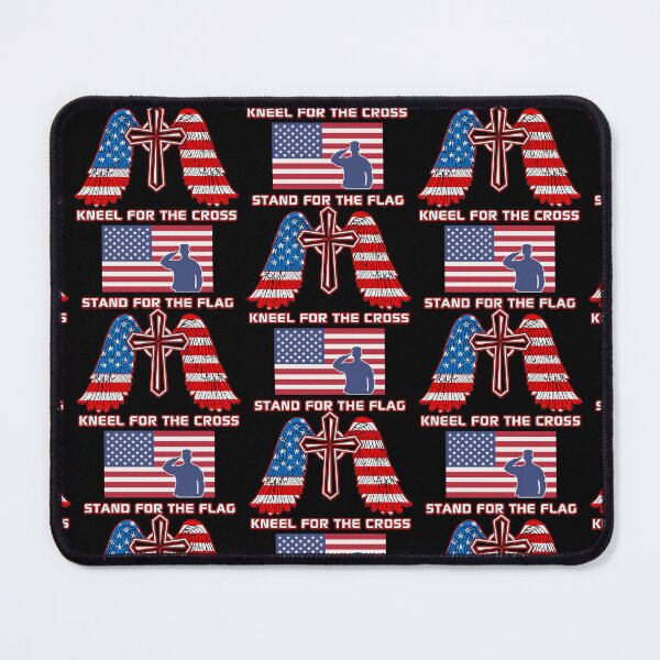 Item preview, I Stand For The Flag And Kneel For The Fallen designed and sold by WoodburyLake.