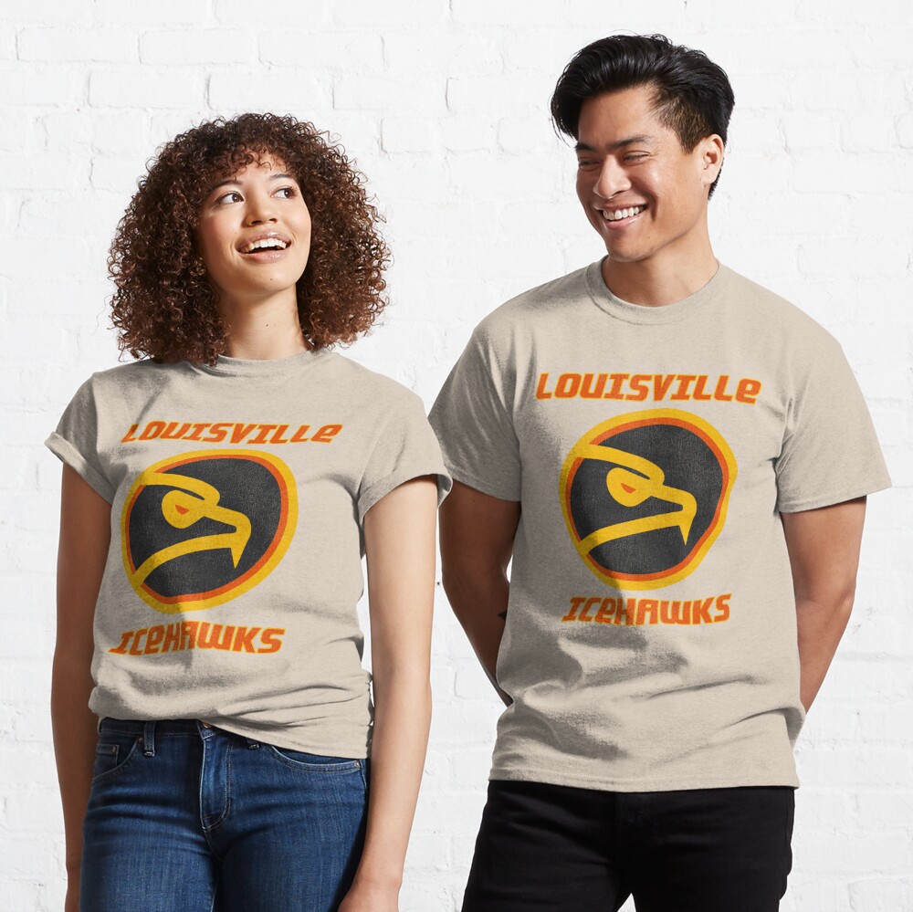 Louisville Ice Hawks Retro Defunct Ice Hockey Louisville Classic T-Shirt | Redbubble