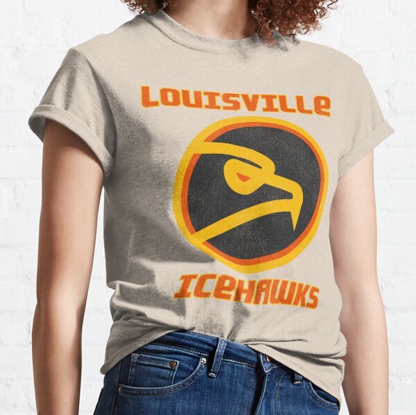 Louisville Ice Hawks Retro Defunct Ice Hockey Louisville Classic T-Shirt | Redbubble